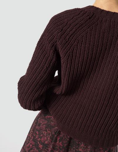 Replay Pullover Im Rippstrickmuster