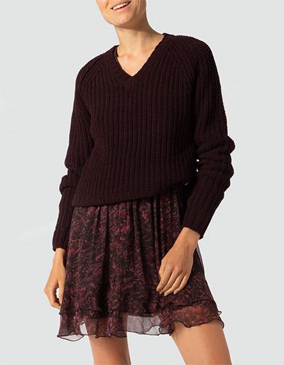 Replay Pullover im Rippstrickmuster