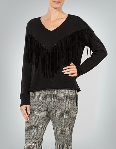 Replay Pullover mit Fransen