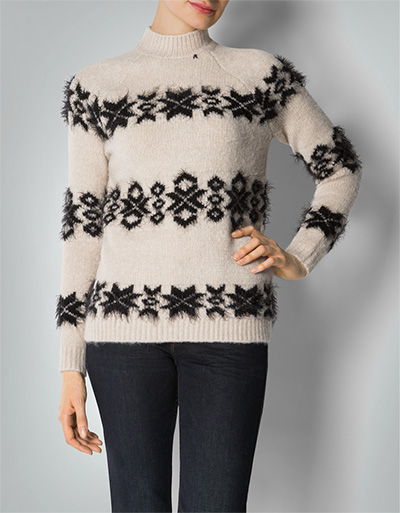 Replay Pullover mit Norwegermuster