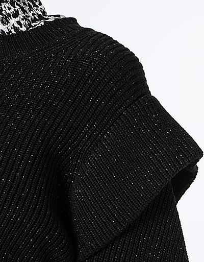 Replay Pullover Mit Volant Am Ärmel