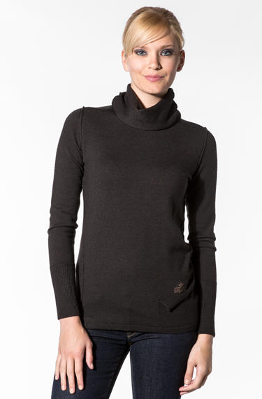Replay Pullover Wolle braungrau