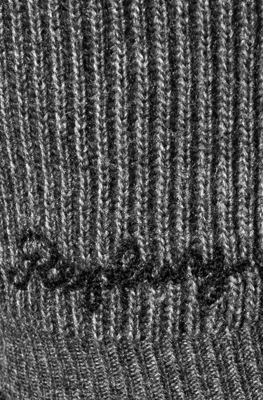 Replay Pullover Wollmischung Dunkelgrau