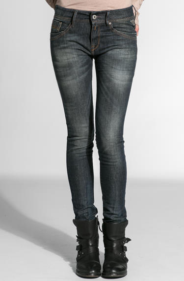 Replay Raky Baumwolle dunkles denim