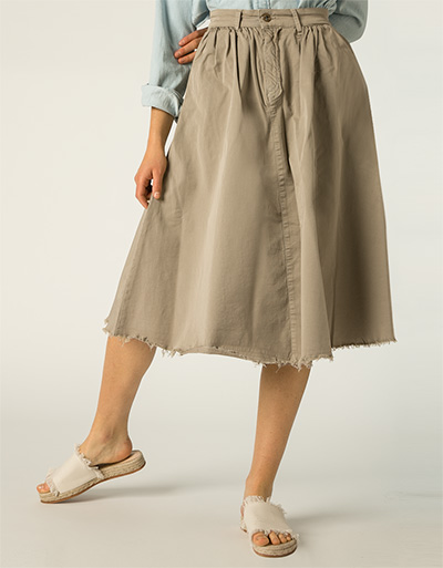 Replay Rock Mit Fransensaum