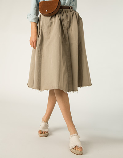 Replay Rock mit Fransensaum