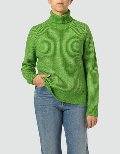 Replay Rollkragenpullover mit Seitenschlitzen