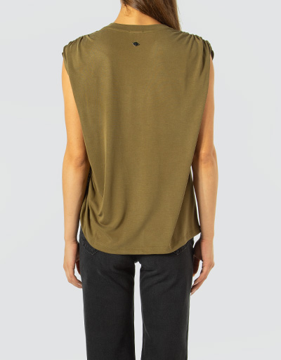 Replay Shirt Im Seidigen Glanz