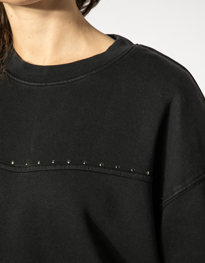 Replay Sweatshirt Mit Nietendetails