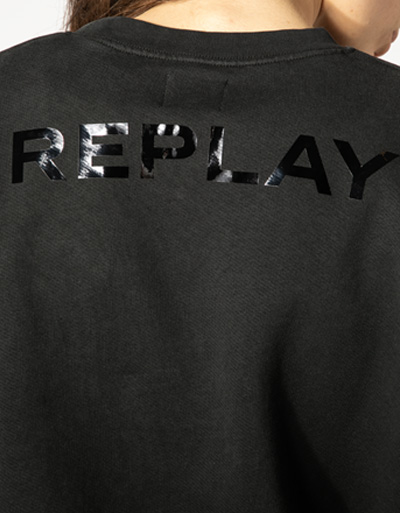 Replay Sweatshirt Mit Nietendetails