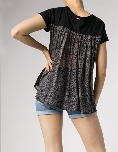 Replay T-Shirt Mit Animalprint