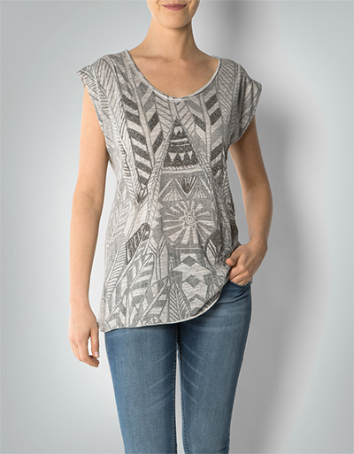 Replay T-Shirt mit Perlenbesatz