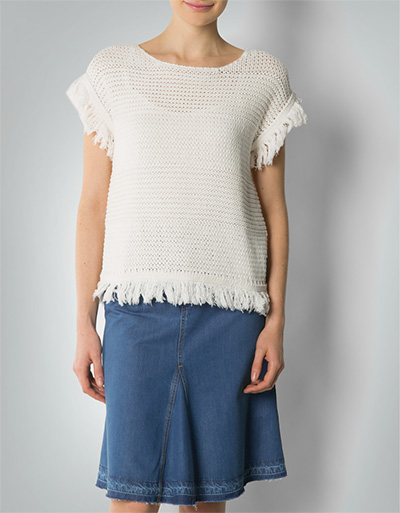 Replay Top mit Fransenabschluss