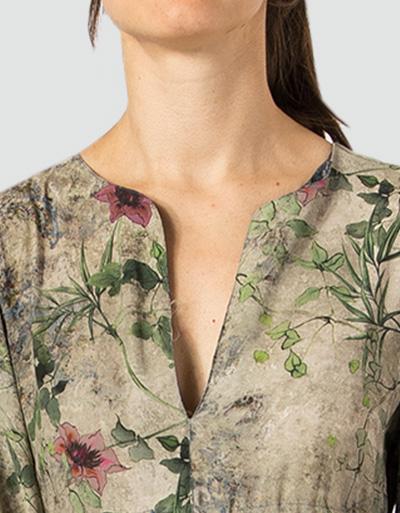 Replay Tunikakleid Mit Stufensaum