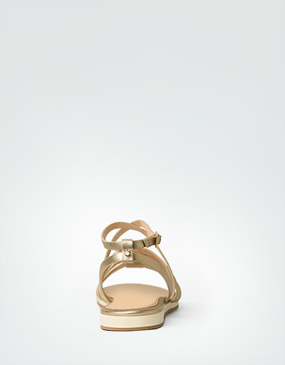 Marc O'Polo Riemchensandale Mit Flachem Plateauabsatz