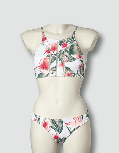 ROXY Bikini mit floralem Dessin