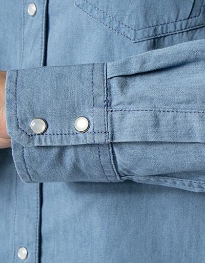 ROXY Bluse Im Jeans-Look