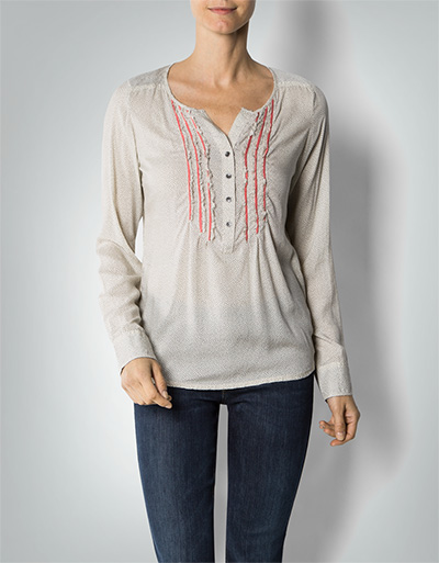 ROXY Bluse mit Biesen-Details