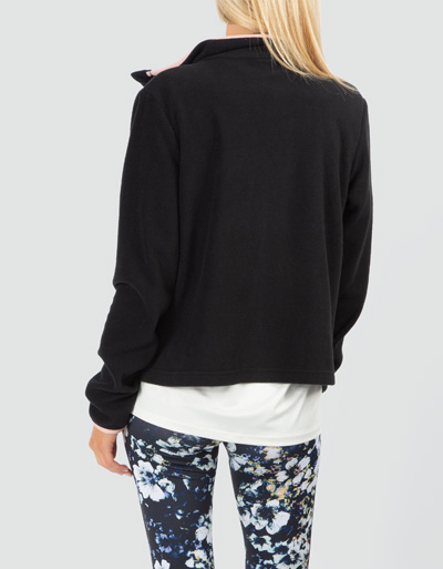 ROXY Fleecejacke Mit Kontrastdetails