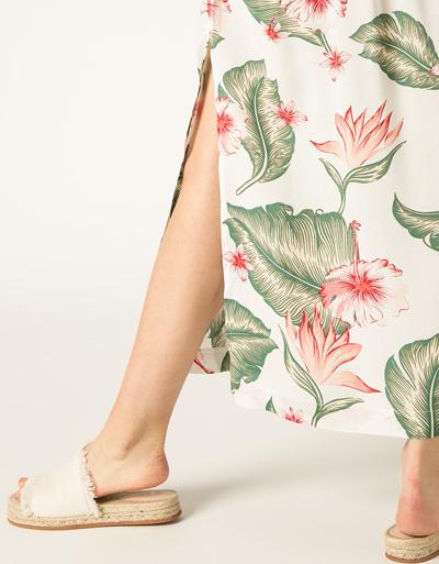 ROXY Maxirock Im Floralen Look