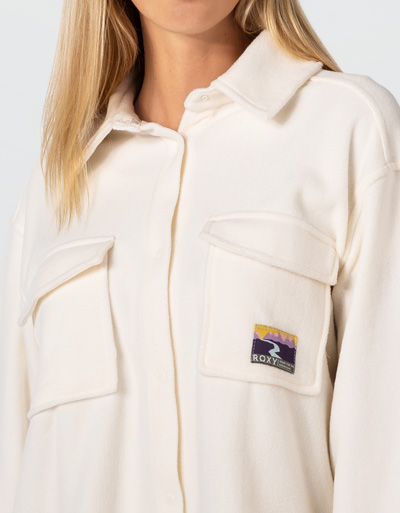 ROXY Overshirt Aus Fleece