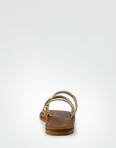 ROXY Pantoletten Mit Riemen Im Leo-Print