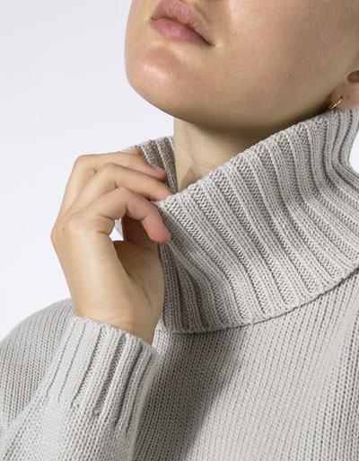 ROXY Rollkragenpullover Aus Baumwolle