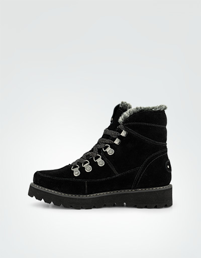 ROXY Schnürboots Mit Kunstfell-Futter