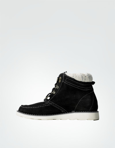 ROXY Schnürstiefelette Schwarz