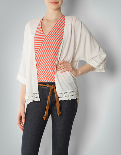ROXY Shirt-Bluse im Cardigan-Stil