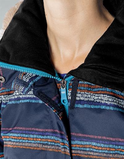 ROXY Ski-Jacke Im Streifen-Look
