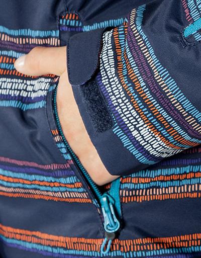 ROXY Ski-Jacke Im Streifen-Look