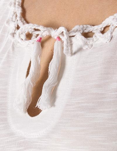 ROXY T-Shirt Mit Flechtborte