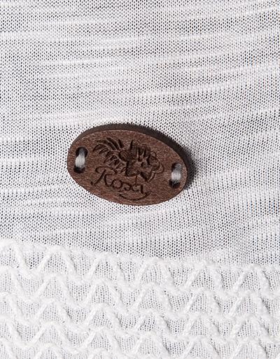 ROXY T-Shirt Mit Flechtborte