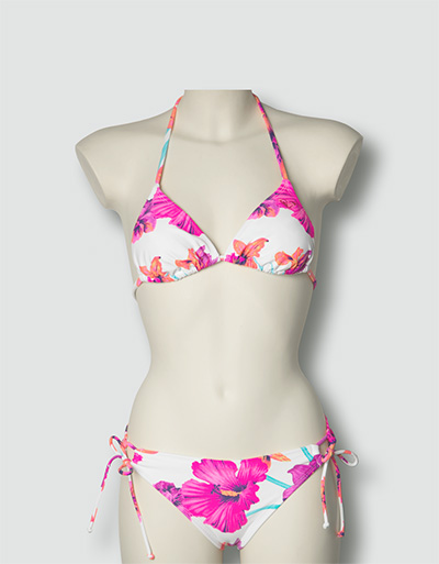 ROXY Triangel Bikini mit Flower Print