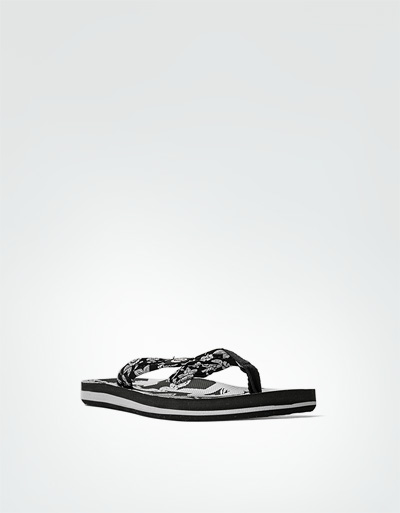 ROXY Zehensandale Im Schwarz-Weiß-Look