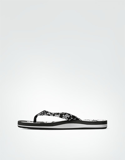 ROXY Zehensandale Im Schwarz-Weiß-Look