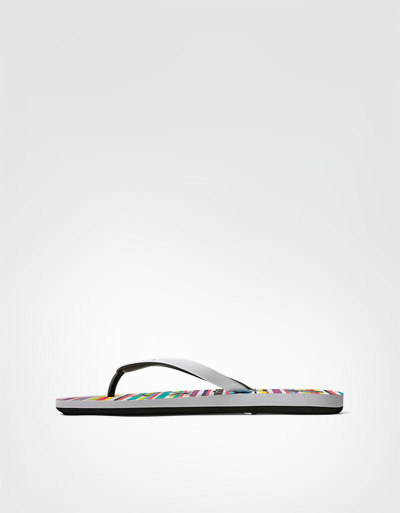 ROXY Zehensandale Im Streifen-Look