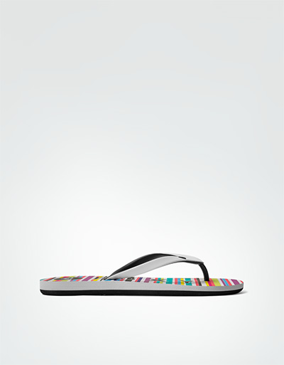 ROXY Zehensandale im Streifen-Look