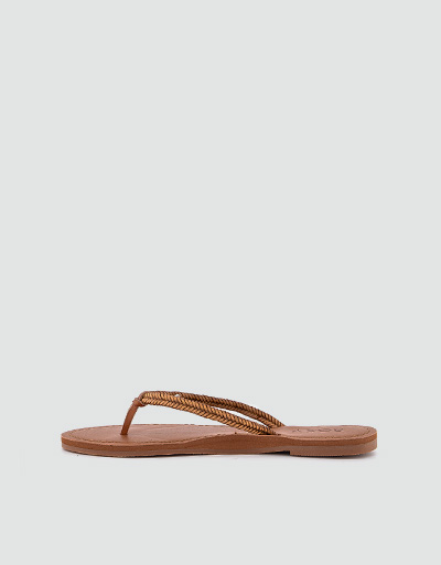 ROXY Zehensandalen Mit Geflochtenem Riemen
