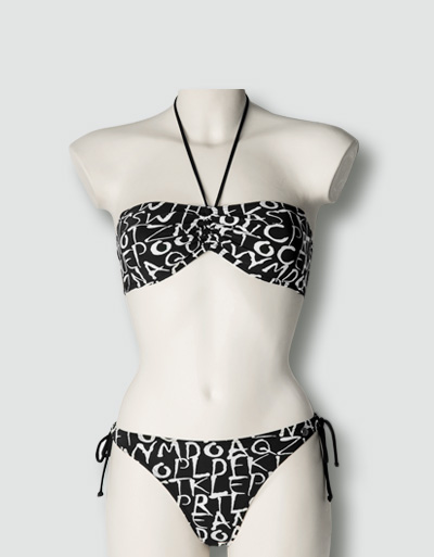 Schiesser Bikini Im Schwarz-Weiß-Look