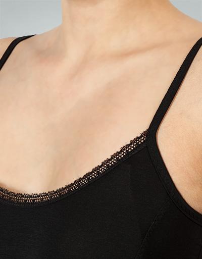 Schiesser Revival Top Mit Spitzenborte