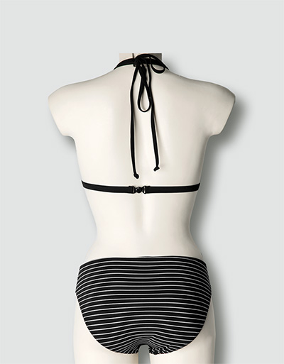Schiesser Triangel-Bikini Im Streifen-Look