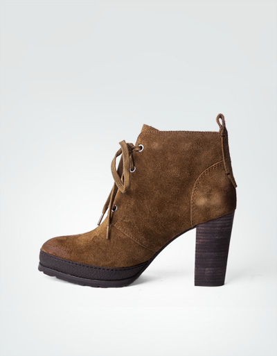 Marc O'Polo Schnürstiefeletten Mit Integriertem Plateau