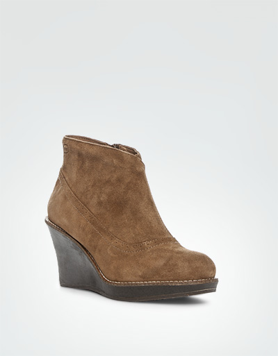 Scholl Althas Veloursleder Cognac