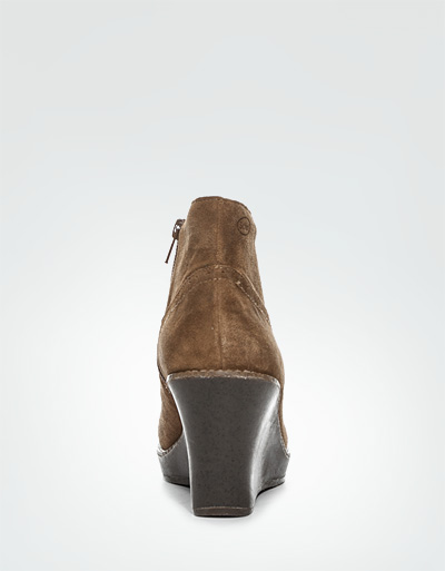 Scholl Althas Veloursleder Cognac