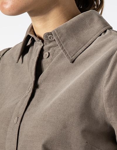 SECOND FEMALE Bluse Aus Feincord