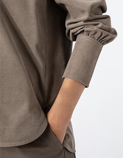 SECOND FEMALE Bluse Aus Feincord