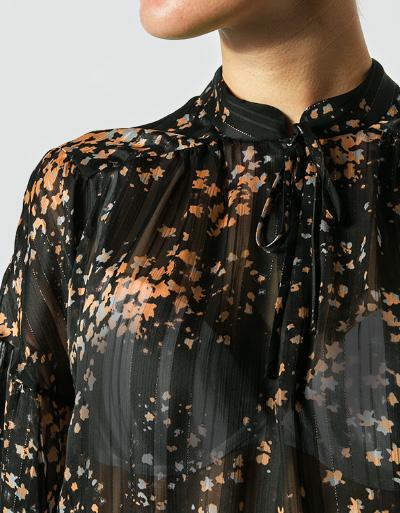 SECOND FEMALE Bluse Im Floralen Dessin