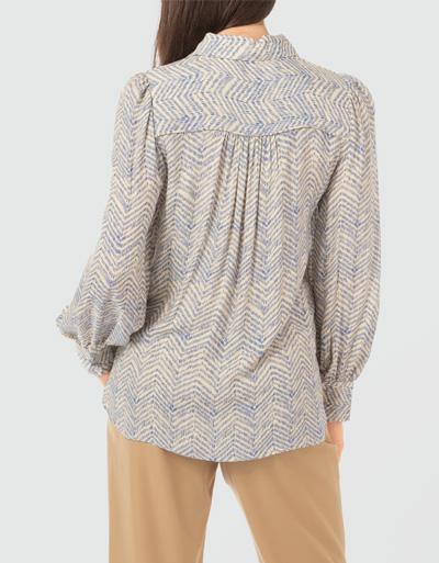 SECOND FEMALE Bluse Mit Modernem Print